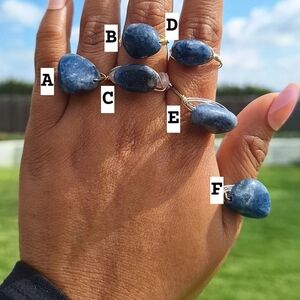 Cristal Ring,Wire Wrapped Ring, Stone Ring